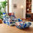 Angelos Upholstered Accent Chair with Ottoman