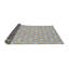 Tapis orange/bleu à motifs-1380673039