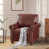 Burgundy Faux Leather selected