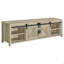 Pine 2-Door Engineered Wood TV Stand-1926560240