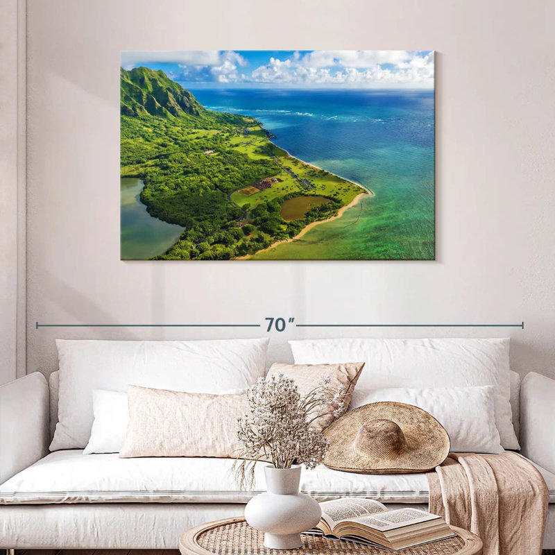 Gillard Coastal Kaneohe Bay, H 30 po x l 45 po