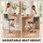 Swivel Upholstered Bar Stool-136959922