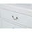 1Pc White Finish Two Drawers Louis Philip Nightstand Solid Wood Contemporary & Simple Style-1058936607