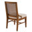 Elora Transitional Rubberwood Upholstered Dining Chairs With Backrest-120283457
