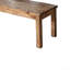 Banc de siège en bois de style rustique Elegance