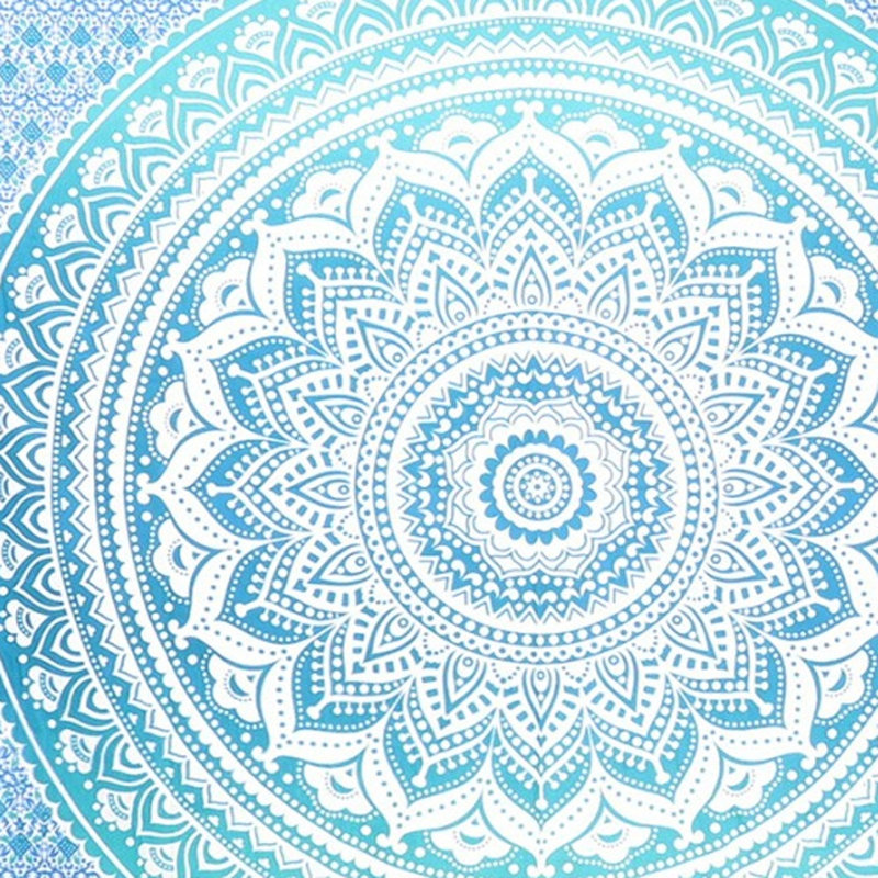 Tapisserie 92 po x 84 po Mandala