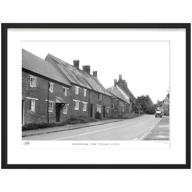 Newnham, The Village C1955 - Single Picture Frame Print, 45cm H x 60cm W x 2.3cm D