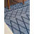 Light Blue Wool Handmade Geometric Indoor Area Rugs Hand Knotted Rectangle-1561730536