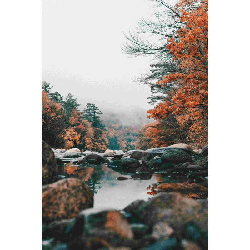 " Fall Forest Stream ", 30" H x 20" W  