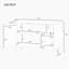 Cabinet Fraxinus Mandschuric simple et simple en placage de bois massif-106462528