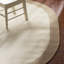 Tapis beige en laine tressé Rupert-17892457