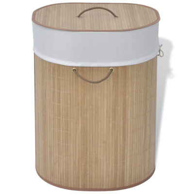 Bay Isle Home Bamboo Laundry Bin