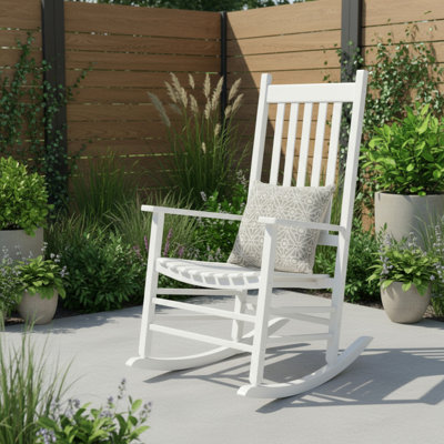 Outdoor Emjay Rocking Solid Wood Chair