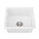 Quartz 18" L X 16" W Undermount Bar Sink With Grid And Strainer