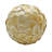 Jayceon Box of 4 Preserved Decorative Pinecone Orbs – Matte White