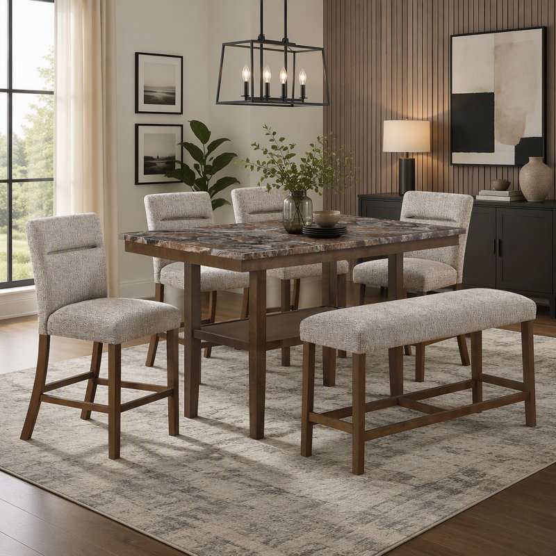 Table de bar Marcello Brown