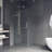 Monteray 34" W x 34" D x 73" H Hinged Frameless Shower Enclosure with 3/8  Clear Glass-50807750
