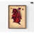 Brown Single Picture Framed