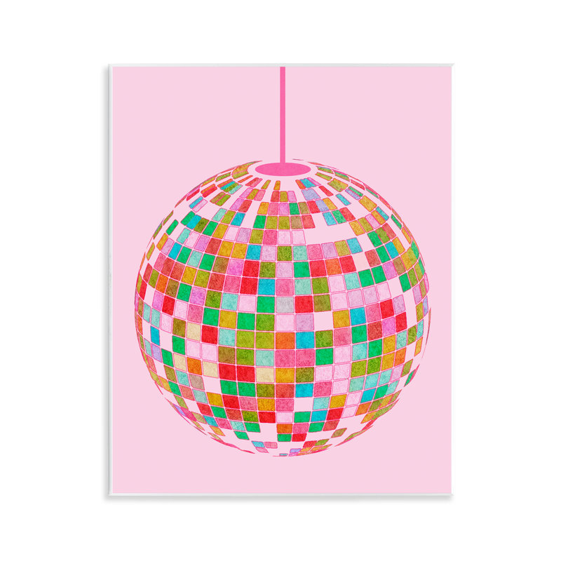 Art mural "Bold Disco Ball" par Daphne Polselli