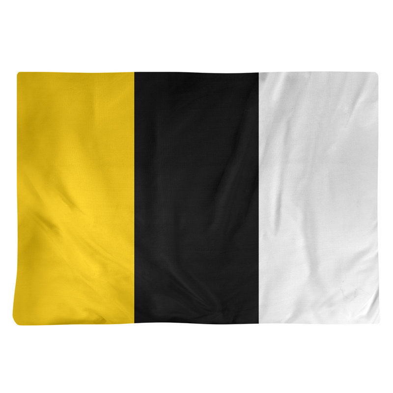 Récapitulatif de 18 po Iowa, Jaune / Noir, Polyester sergé