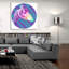 Art mural en verre acrylique «Faded Giraffe» par Dawg Painter-101632208