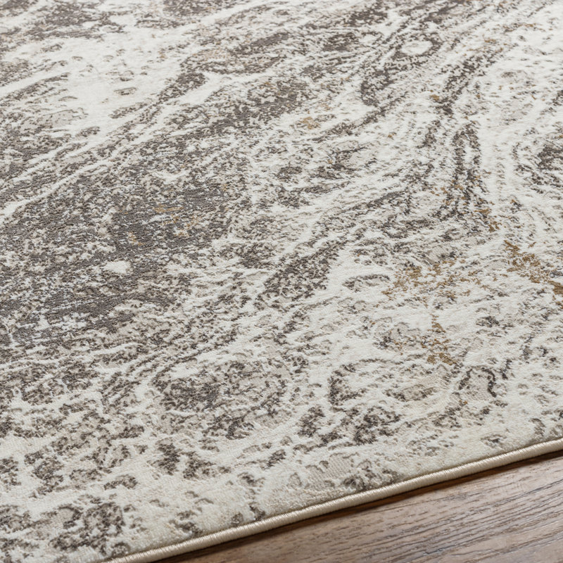 Quanna Abstract Indoor Rug, Rectangle 7'10" x 10'3"
