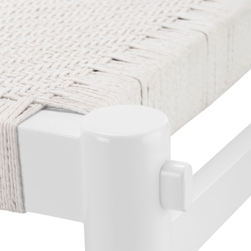 Rope Solid Wood Bench