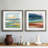 " Pastel Coast " 2 - Pieces