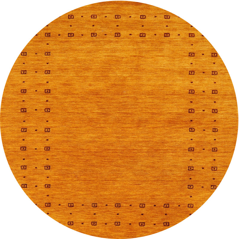 Abstract Indoor Rug, Round 8'