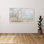 "Seaside Pampas Grass" par Danhui Nai, reproduction sur toile dans un cadre flottant