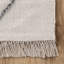 Tissé à plat à la main Ivoire/brun Tapis décoratif-174464659