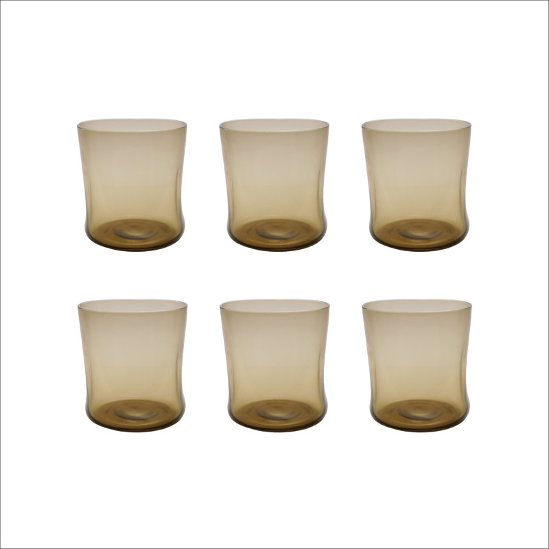 Indented Drinking Glass