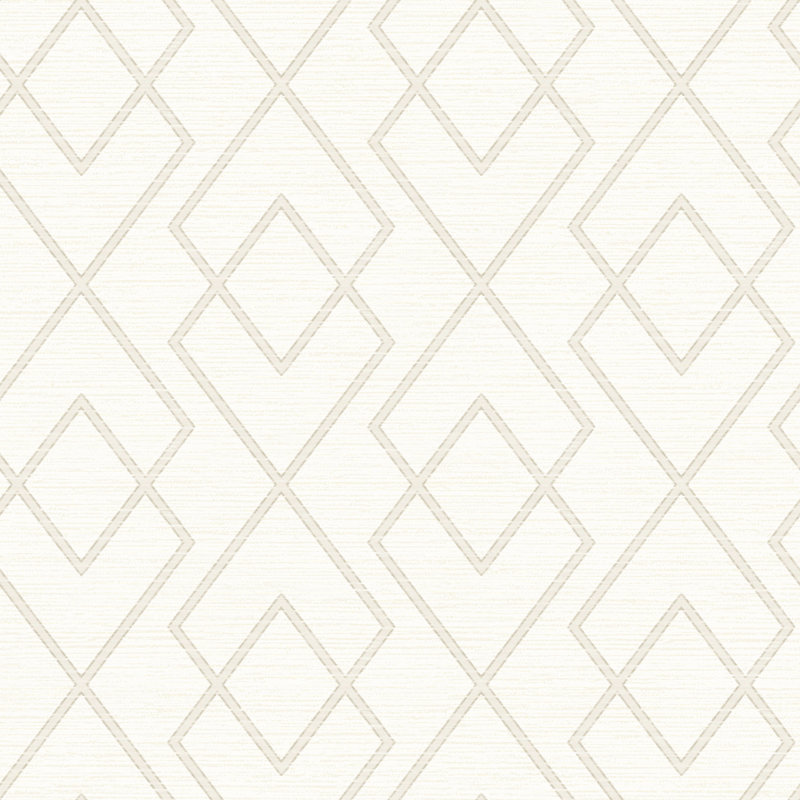 Basso Geometric Roll, White