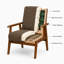 Chaise d'appoint rembourrée Bridgeview-1459021951