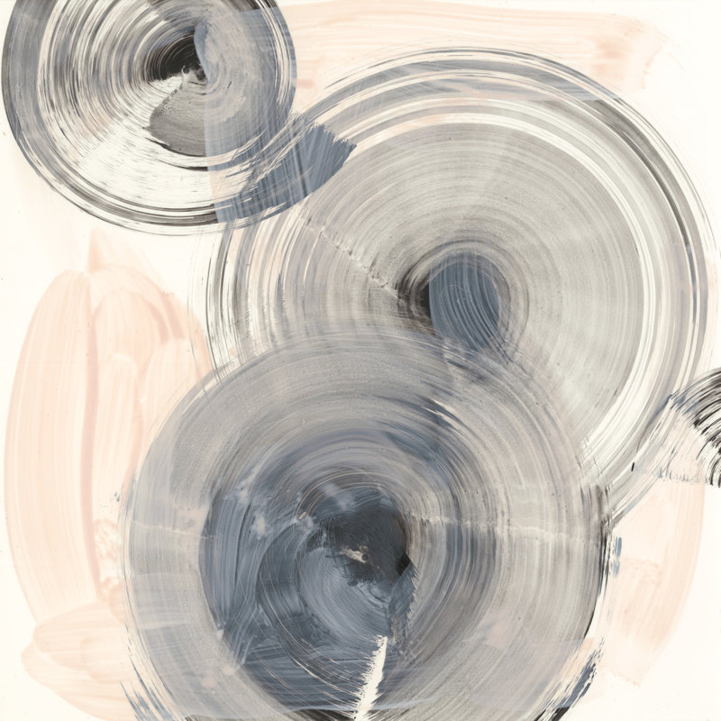 Spin Around I by Ethan Harper - Wrapped Canvas Painting, 30cm H x 30cm W