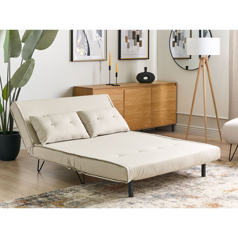 Jonesborough 2 Seater Sofa Bed, Light Beige