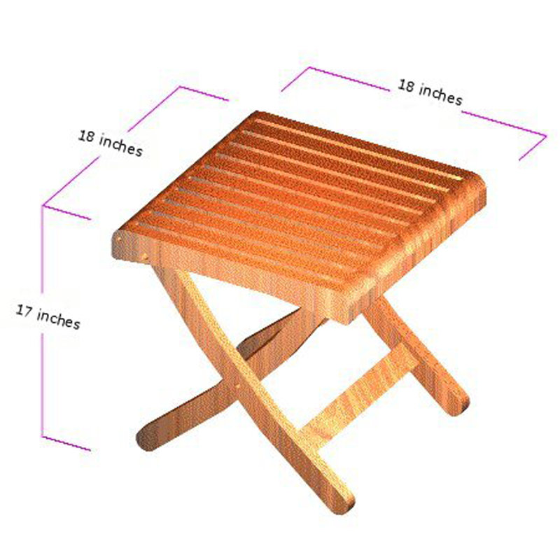 Westminster Teak Barbuda Chair and Ottoman Set