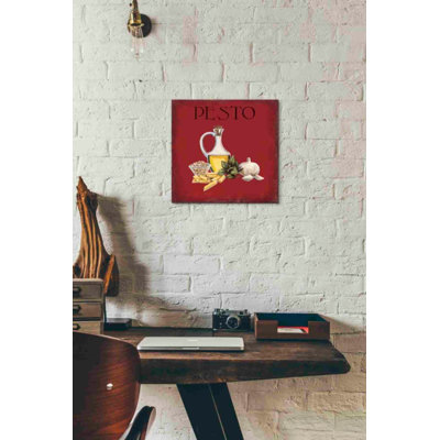 'Italian Cuisine II' by Marco Fabiano, Canvas Wall Art