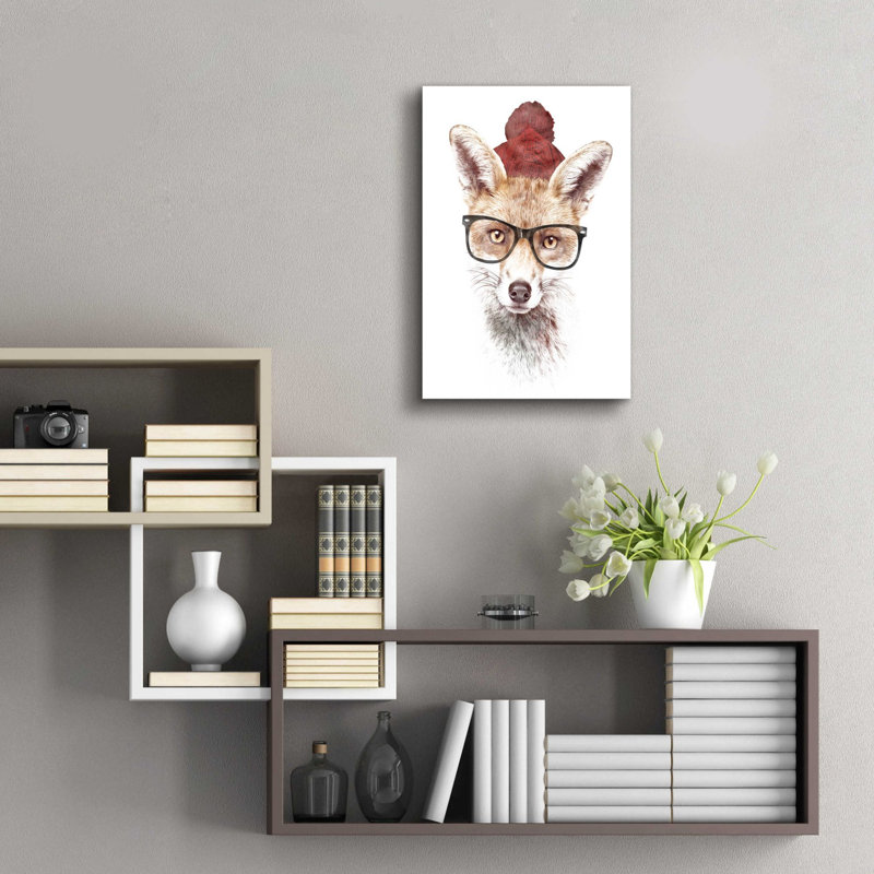 'It’s Pretty Cold Outside' by Robert Farkas, Acrylic Glass Wall Art, 24" H x 16" W x 0.2" D