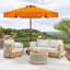Carmilla 230cm Tilt Market Parasol-1507947623