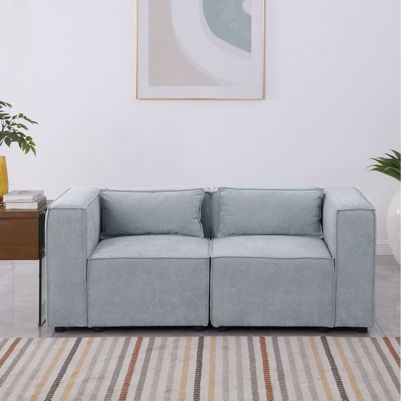 Upholstered 92.5'' Loveseat