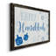 «Happy Hanukkah», reproduction d'impression sur toile-1487182648-1487182655