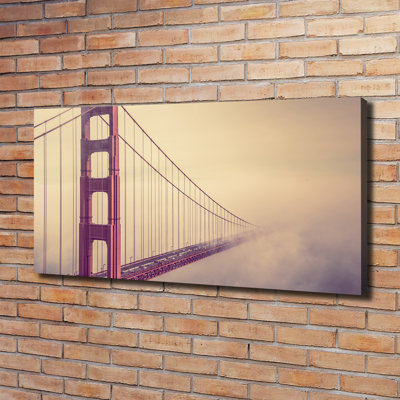 San Francisco Bridge - Wrapped Canvas Print