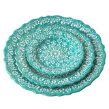 Hand Painted Ceramic Handmade Ceramic Appetizer Plate