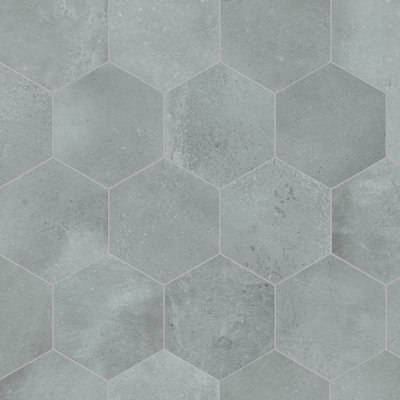 Atlas Hex 8-5/8 In. X 9-7/8 In. Porcelain Floor And Wall Tile