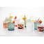 Fortessa Noho Glass, 9.85 Oz. Double Old Fashioned (Set of 4), Blue-1823400324-1823400346