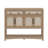 Balconera Farmhouse  47.2"  Entryway  Cabinet With 4 Doors & 2 Drawers Sideboard Buffet For Living Room Hallway-116989445
