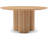 Iskandar Ash Round Solid Wood Dining Table-88388056