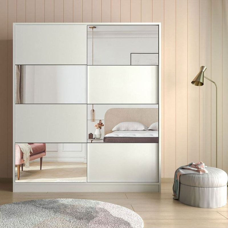 Tariffville 2 Door Manufactured Wood Wardrobe