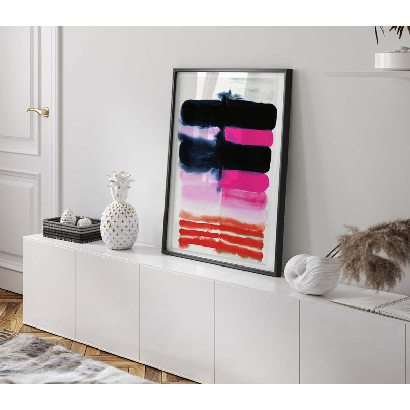 Love Shack By Kristi Kohut, Floater Frame, 40" H x 30" W x 1.25" D